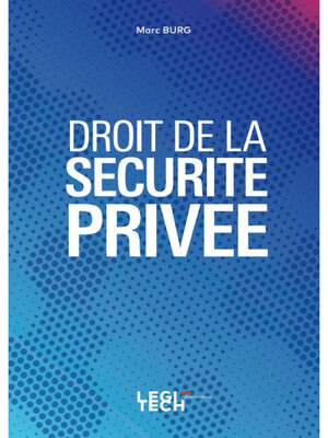 cover image of Droit de la sécurité privée